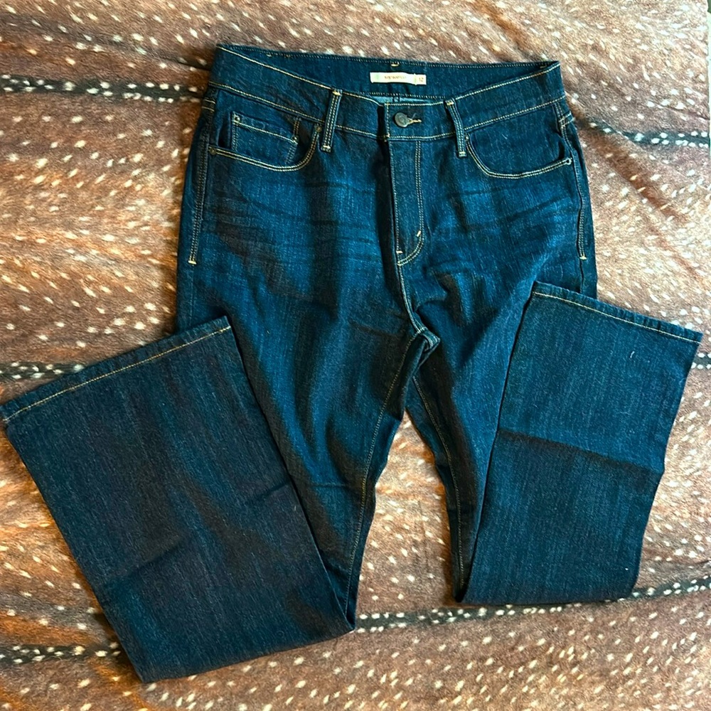 Vintage Levi’s, dark washed, size 12